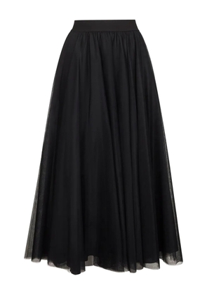 Blanca Vita elasticated-waistband skirt - Black
