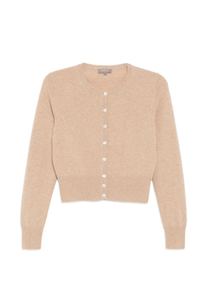 N.Peal cropped cardigan - Neutrals
