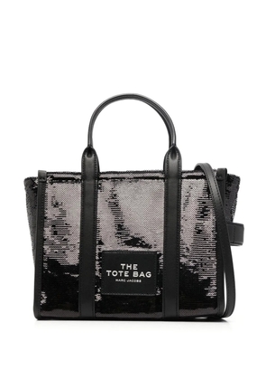 Marc Jacobs 'The Mini Tote Bag' logo-patch tote - Black