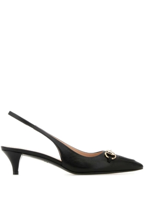 Gucci 45mm leather pumps - Black