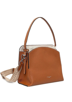 GIANNI CHIARINI curved-top satchel bag - Brown