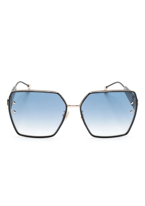 Philipp Plein Eyewear oversize-frame sunglasses - Gold