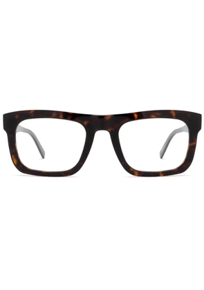 Zegna square-frame glasses - Brown