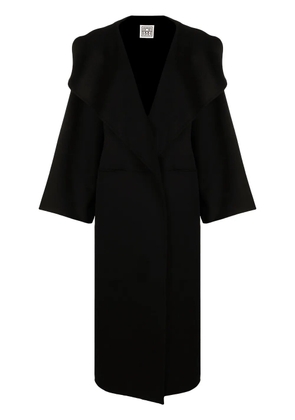 TOTEME oversized wool-cashmere coat - Black