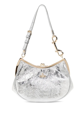 Vivienne Westwood Orb-plaque shoulder bag - Silver