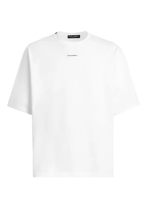 Dolce & Gabbana logo-lettering T-shirt - White