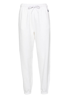 Polo Ralph Lauren embroidered-logo track pants - White