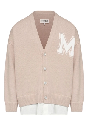 MM6 Maison Margiela V-neck cardigan - Neutrals