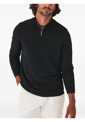 PATRICK ASSARAF zip sweater - Black