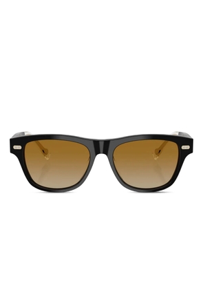 Brunello Cucinelli gradient-lenses sunglasses - Black