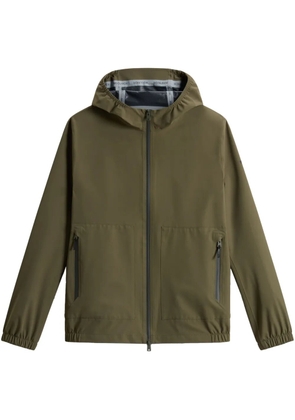Woolrich Pacific Two Layers hooded jacket - Green