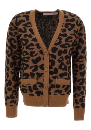 Sun68 button cardigan - Brown