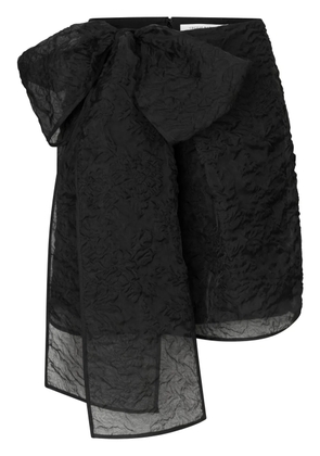 Cecilie Bahnsen Gigi matelassé-effect skirt - Black