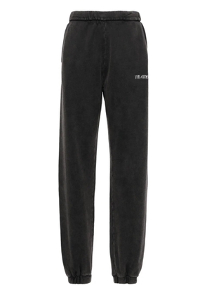 The Attico Penny mid-rise track trousers - Black