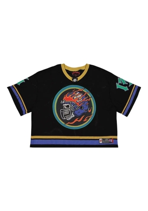 GODSPEED First Down skull-print T-shirt - Black