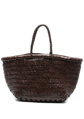 DRAGON DIFFUSION small Triple Jump tote bag - Brown