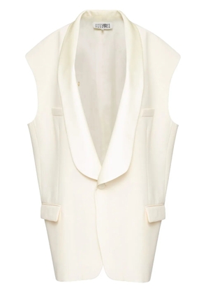 MM6 Maison Margiela tailored waistcoat - Neutrals