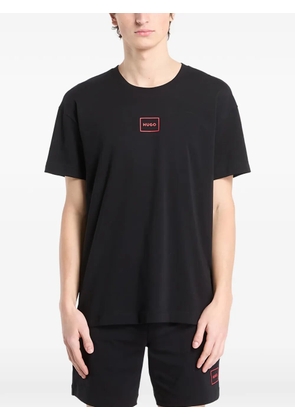 HUGO logo-detail T-shirt - Black