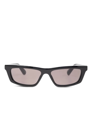Jacquemus rectangle-frame sunglasses - Black