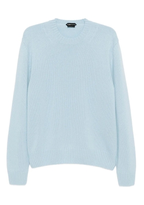 TOM FORD cashmere crew neck sweater - Blue