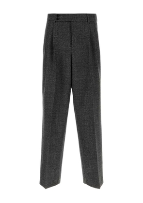 Dolce & Gabbana two-tone wool trousers - Black