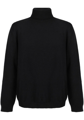 Roberto Collina Dolcevita jumper - Black