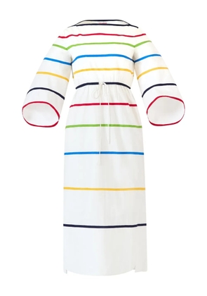 Rosie Assoulin cotton midi dress - White