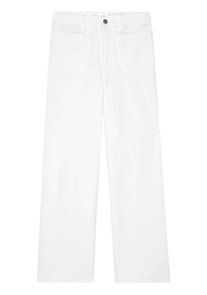 FRAME straight-leg jeans - White