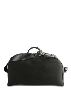Enfants Riches Déprimés Weekender buckle-detailed leather bag - Black