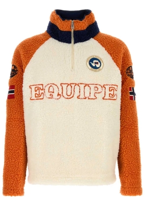 Napapijri Equipe fleece sweatshirt - Neutrals