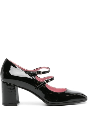 Carel Paris patent-leather Mary Jane pumps - Black