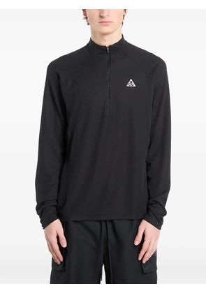 Nike zipped performance sweatshirt - Black
