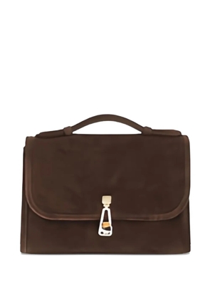 Gabriela Hearst small Leonora top-handle clasp bag - Brown