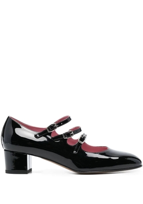 Carel Paris Mary Jane side-buckle pumps - Black
