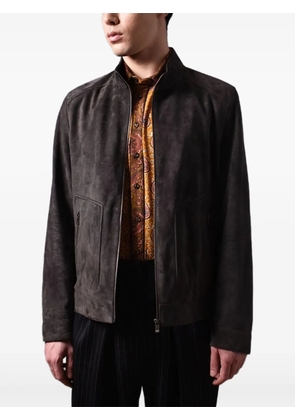 Poche Paris suede jacket - Grey