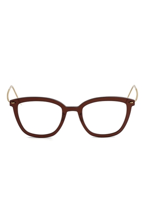 Lindberg geometric glasses - Brown