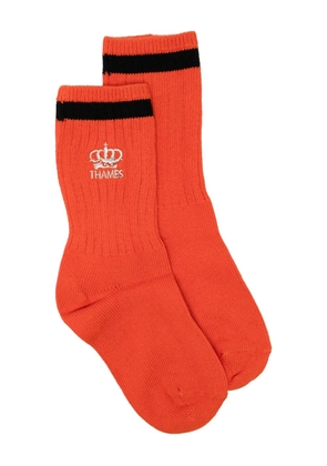 THAMES MMXX Cheerey Crown socks - Orange