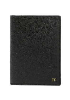 TOM FORD bi-fold leather wallet - Black