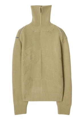 Burberry EKD cashmere sweater - Neutrals