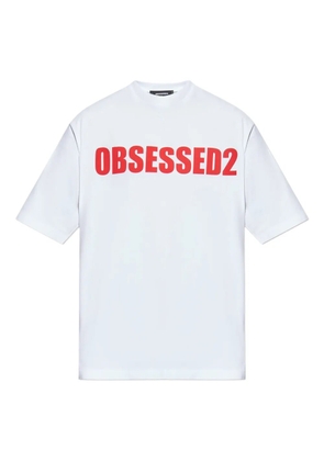 DSQUARED2 Obsessed2 graphic-print T-shirt - White