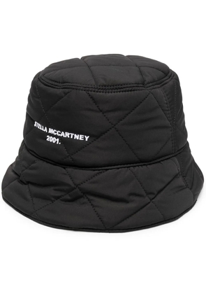 Stella McCartney embroidered-logo bucket hat - Green