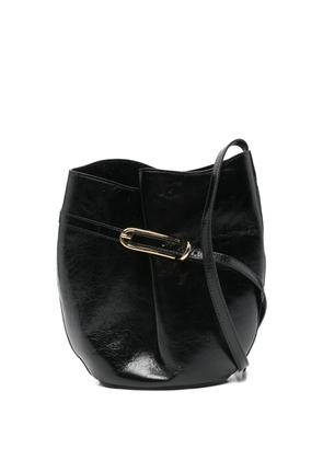 Liffner mini belted bucket bag - Black