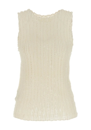 Issey Miyake Jellyfish pleated top - White