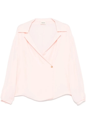 KHAITE Ashton blouse - Pink