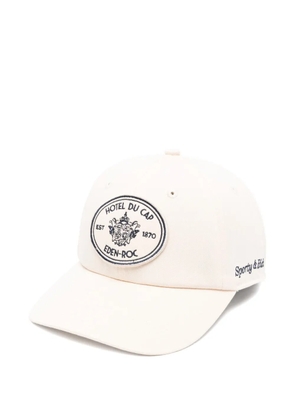 Sporty & Rich Eden Crest baseball hat - Neutrals