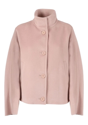 Max Mara button caladio jacket - Pink