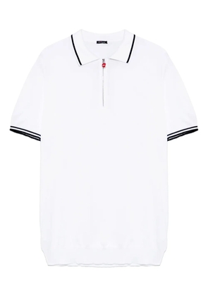 Kiton Ciro polo shirt - White