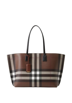 Burberry medium Check tote bag - Brown