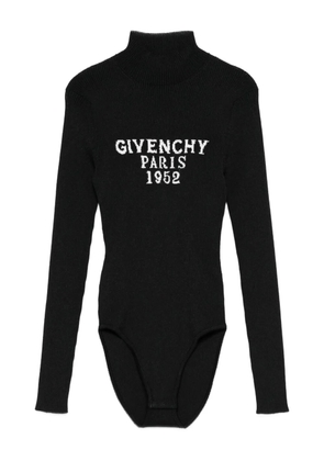 Givenchy high-neck logo bodysuit - Black