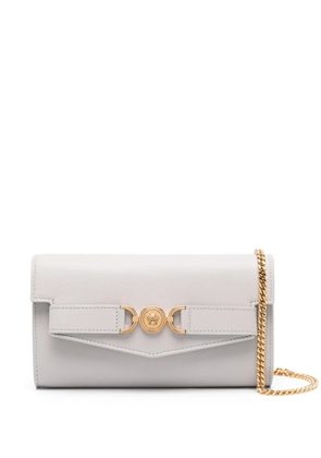 Versace Medusa '95 leather clutch bag - Grey